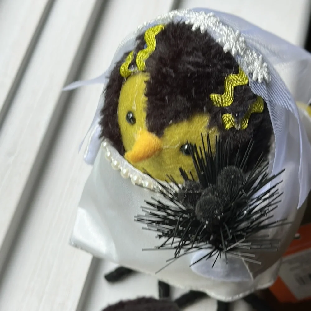 Target Halloween Bird Featherly Friends Hyde & Eek 2023 Frankenstein & Bride Set